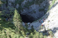 Pádis Csodavár barlang bejárata