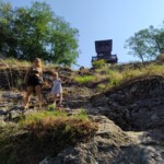 Ammonitesz tanösvény kilátótól